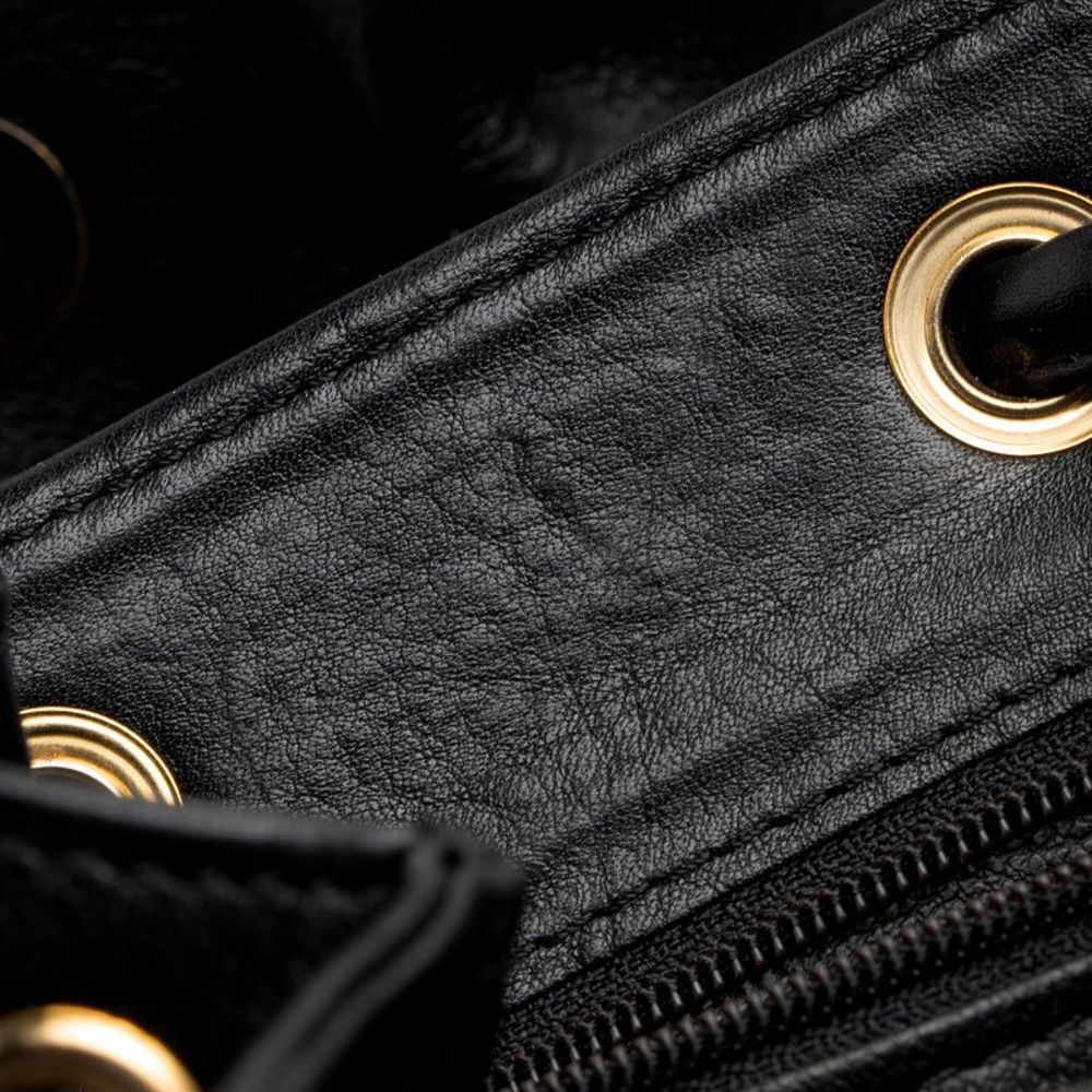 Dior Vintage Leather CD Flap Backpack - Picture 11 of 13